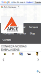Mobile Screenshot of apicegrafica.com.br
